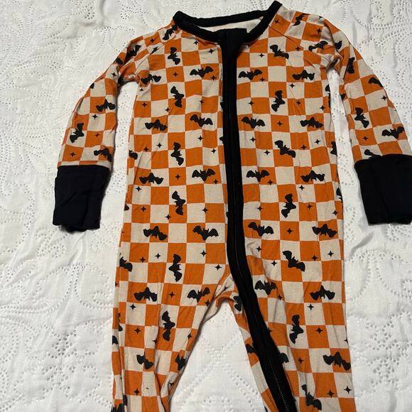 Sunshine Luckies Halloween Zippy Sleeper PJs Size 0-3m - Picture 6 of 6